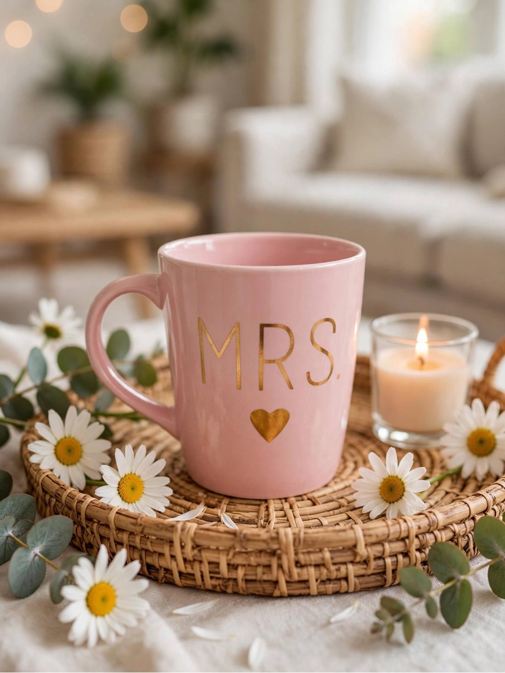 Indigo “Mrs” Mug